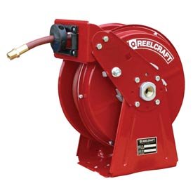 Dual Pedestal, 3/8 X 50ft, 300 Psi, 36 Lbs, Air/Water With Hose
