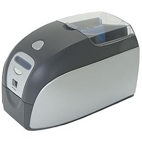 Zebra P110i - Plastic card printer - color - dye sublimation/thermal resin - 2.1 in x 3.4 in up to 120 cards/hour (color) - capacity: 100 cards - USB