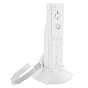 Charging Station w/ Rechargeable Battery for Nintendo Wii Remote Control, White