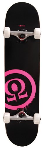 Voltage Pro Complete Skateboard - Black/Pink
