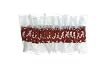 Alabama Garter - University of Alabama Crimson Garter with Script "A" Logo