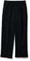 Claiborne Boys 8-20 Stretch Microfiber Pleated Dress Pant, Black, 12