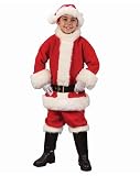 Deluxe Child Santa Suit Costume
