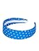 Glitter Dot Headband, Princess Blue / No Size