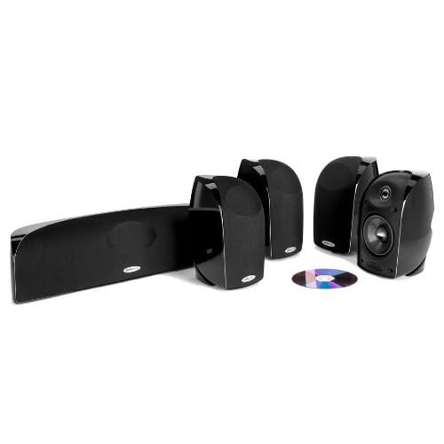 Polk Audio TL350 Black 5-Channel Home Theater System