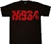MGS4 Metal Gear Solid Logo with Bullet Holes Black T-shirt Tee