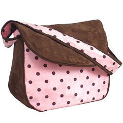 Dots Messenger Bag - Color Pink
