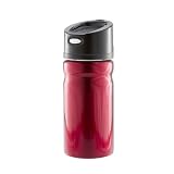Stainless Steel Thermal Water Bottle - 12 oz Licorice Red with Pop Lid