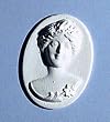 Cameo Applique Dollhouse Miniature Embellishment