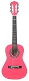 Barcelona 30-Inch 1/2-Size Nylon String Classical Acoustic Guitar - Pink