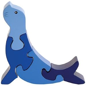 Playful Seal Puzzle - Non-toxic, Safe, Eco-friendly Toy