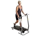 Cory Everson Manual Folding Treadmill with LCD Display