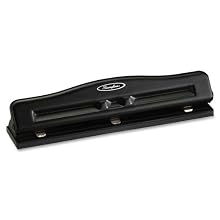 Swingline 11 Sheet Commercial Adjustable 3 Hole Punch (74020)