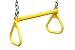 Gorilla Playsets - Trapeze Bar with Rings, Yellow