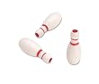 Plastic Bowling Pin Beads, 10pc Pkg (Pack of 1)
