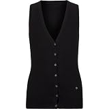 FULL TILT Girls Sweater Vest - Black