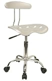 Task Office Chair in Silver - LF-214-SILVER-GG