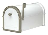Architectural Mailboxes Bellevue Mailbox with Powder Coat Bronze Accents - 5503