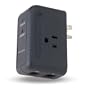 Belkin F9H220-TVL Travel Surge Protector with Hidden Swivel Plug