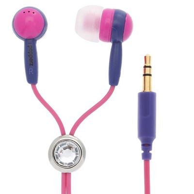 iPopperz IP-CLZ-4003 Ear Bud (Purple/Pink)