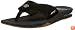 Reef Men's Fanning Sandal,Black/Silver,11 M US