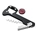 Retractable Foil Cutter Corkscrew (Black