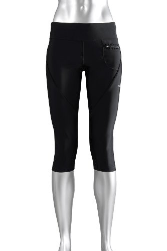 FALKE Damen Running 3/4 Tights Inverness, black, S, 38131 Preisvergleich