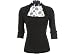 Misses AGB Mock Shrug With Lace Inset On Back Top