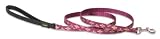 Lupine 1/2 Inch Small Dog Lead-Royal Gold Pattern-6 Foot Length