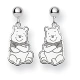 Sterling Silver Disney Winnie the Pooh Earrings