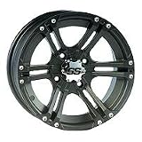 08-12 POLARIS RANRZR800: ITP SS212 FRONT OR REAR WHEEL - 12x7 BLACK by ITP Tires
