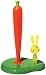 from A di Alessi A di Alessi Bunny & Carrot Kitchen Roll Holder, Green (ASG42 GR) Model ASG42 GR