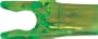 Gold Tip Pin Nocks 12 Pack - Flo Green