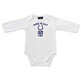 Indianapolis Colts Long Sleeve White Bodysuit , Size 18 Months
