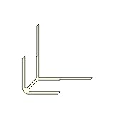 創建　ビニール　各種カラー　カラージョイナー　出隅　入隅　カラー出隅4　2.73ｍ（商品コード：35016/色木目調)