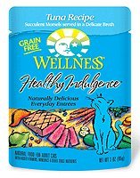 Wellness 24-Pack Healthy Indulgence Tuna Recipe Cat Food, 3-Ounce Pouches