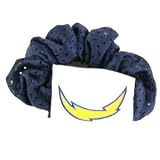 San Diego Chargers NFL Jersey Hair Scrunchie
