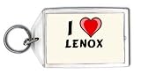 I Love Lenox Keychain
