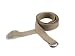 Natural Fitness Hemp Yoga Strap 6 ft. Natural Color