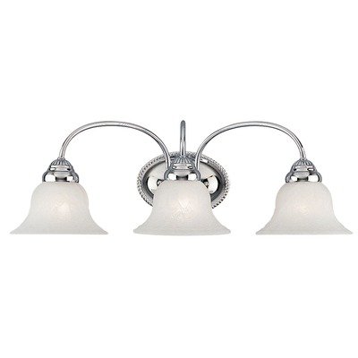 Livex Lighting 1533-05, Edgemont 3 Light Bathroom Lighting V
