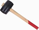 Details zu "Gummihammer Holzstiel 65 mm / 450 gramm"
