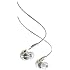 MEE audio M6 PRO Universal-Fit Noise-Isolating Musician's In-Ear Monitors with Detachable Cables (Clear)