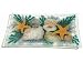Peggy Karr Seashells Rectangular Serving Tray 10x6-in.