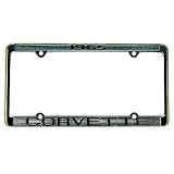 1964 Corvette Chrome License Plate Frame by Chevrolet