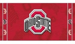 Ohio State Buckeyes Fiber Reactive Pool/Beach/Bath Towel (Team Color)