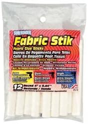 Bulk Buy: FPC All Temp Fabric Stick Glue Stick 7/16"X4" 12/Pkg FS-12 (5-Pack)