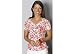 Misses Caribbean Joe Side Rouched Island Toile Top