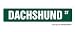 dachshund25 - DACHSHUND Street Sign collectable dog lover great gift