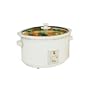 Maxi-Matic MST-800VW Elite Cuisine Large 8-1/2-Quart Slow Cooker, White