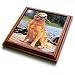Golden Retriever - 8x8 Trivet With 6x6 Ceramic Tile